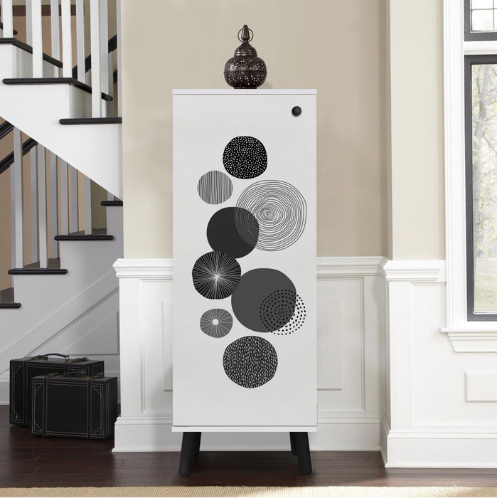 Hanah Home Vegas - SB 941 Zapatero Blanco y Negro Hanah Home Vegas - SB 941 Zapatero Blanco y Negro